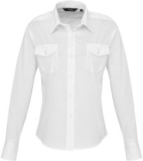 Damska koszula pilota z długim rękawem PR310 Premier Workwear