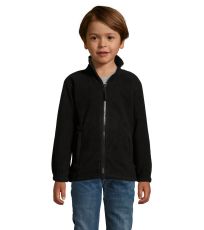 Dziecięca bluza polarowa NORTH KIDS SOĽS Czarny