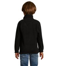 Dziecięca bluza polarowa NORTH KIDS SOĽS Czarny