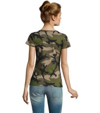 Damski t-shirt CAMO WOMEN SOĽS 