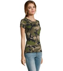 Damski t-shirt CAMO WOMEN SOĽS 