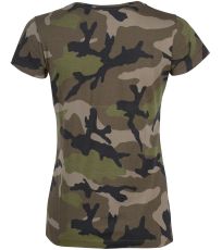 Damski t-shirt CAMO WOMEN SOĽS 