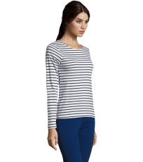 Damski t-shirt z długim rękawem MARINE WOMEN SOĽS 