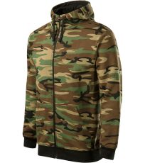 Bluza męska Camo Zipper Malfini camouflage brown