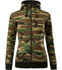 Bluza damska Camo Zipper Malfini
