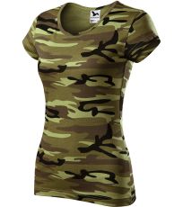 Koszulka damska Camo pure Malfini camouflage green