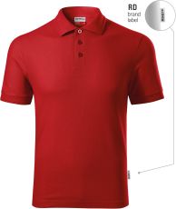 Męska koszulka polo Reserve RIMECK czerwony 07 (brand label)