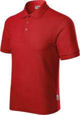 Męska koszulka polo Reserve RIMECK czerwony 07 (brand label)