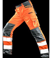 Unisex ostrzegawcze spodnie cargo R327X Result 