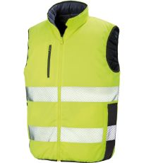 Unisex dwustronna ocieplana kamizelka ostrzegawcza R332X Result