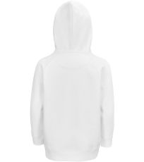 Dziecięca bluza z kapturem STELLAR KIDS SOĽS biały