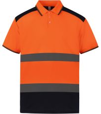 Oblaskowa dwukolorowa koszula polo HVJ220 YOKO