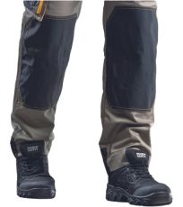 Lekkie buty robocze ZIP S3S MF SR Panda czarny