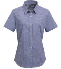 Damska bawełniana koszula z krótkim rękawem PR321 Premier Workwear