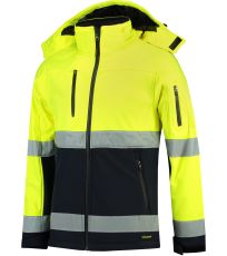 Kurtka robocza typu softshell unisex z odblaskiem T52 Tricorp fluorescencyjny żółty