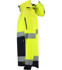 Kurtka robocza typu softshell unisex z odblaskiem T52 Tricorp fluorescencyjny żółty