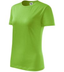 Koszulka damska Classic New Malfini zielone jabłko