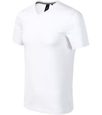 Męski t-shirt Action V-neck Malfini premium biały